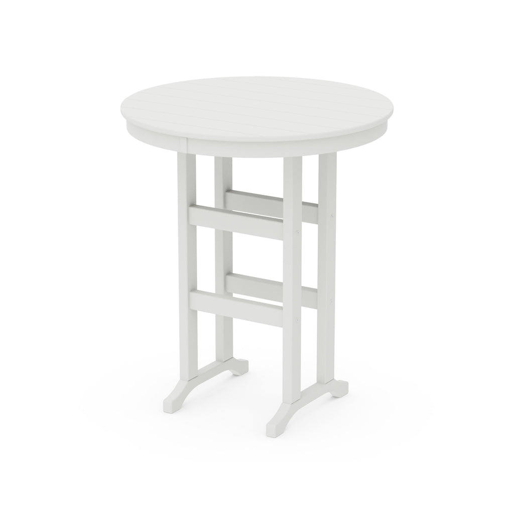 36 Round Farmhouse Bar Table