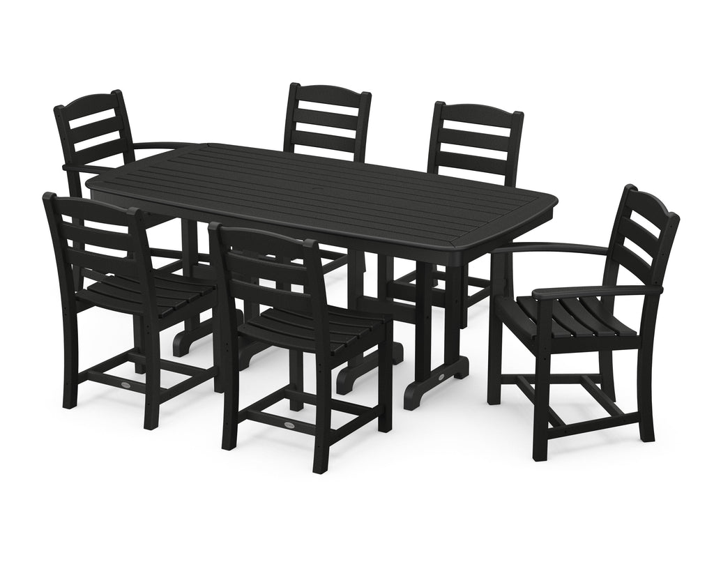 La Casa Café 7-Piece Wooden Dining Set