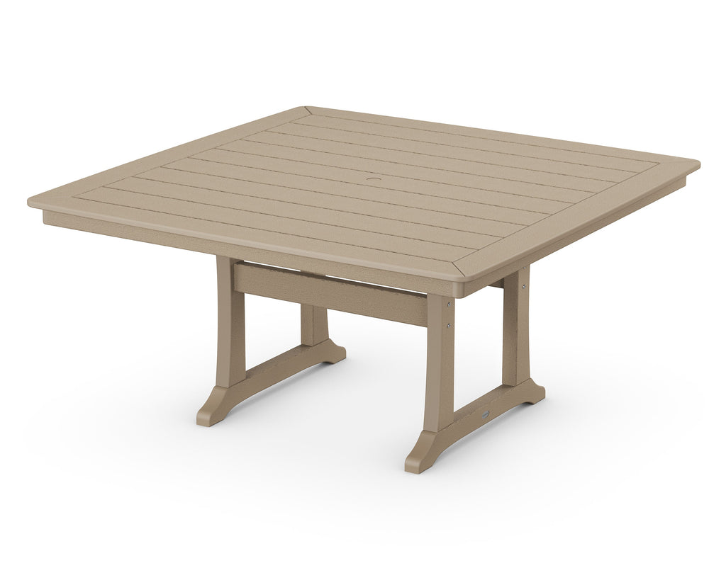 Nautical Trestle 59 Dining Table