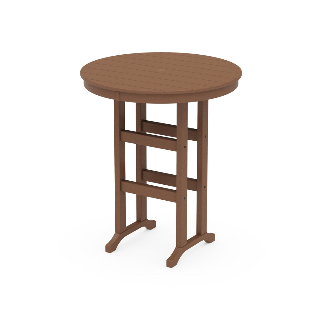 36 Round Farmhouse Bar Table