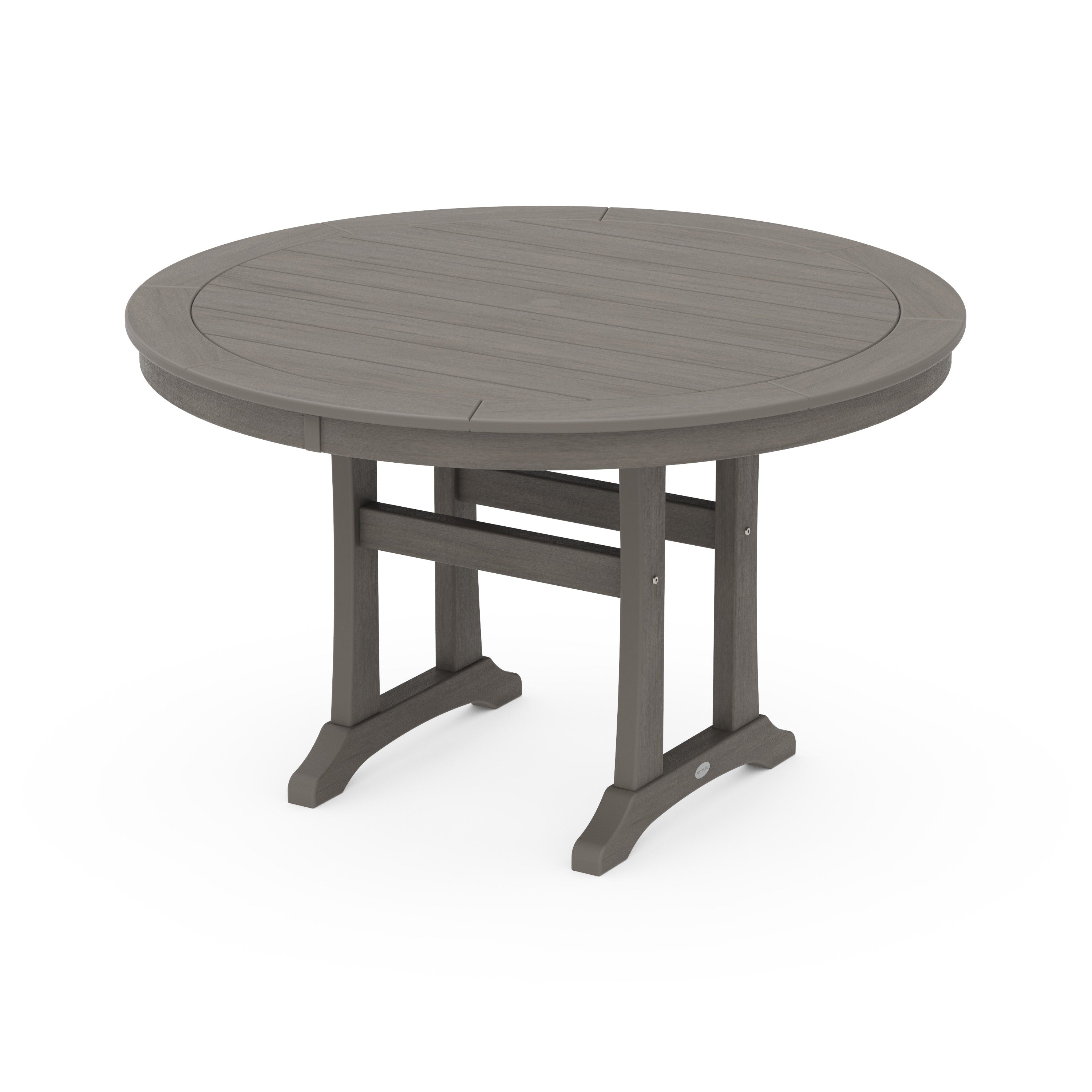 Nautical Trestle 48 Round Dining Table