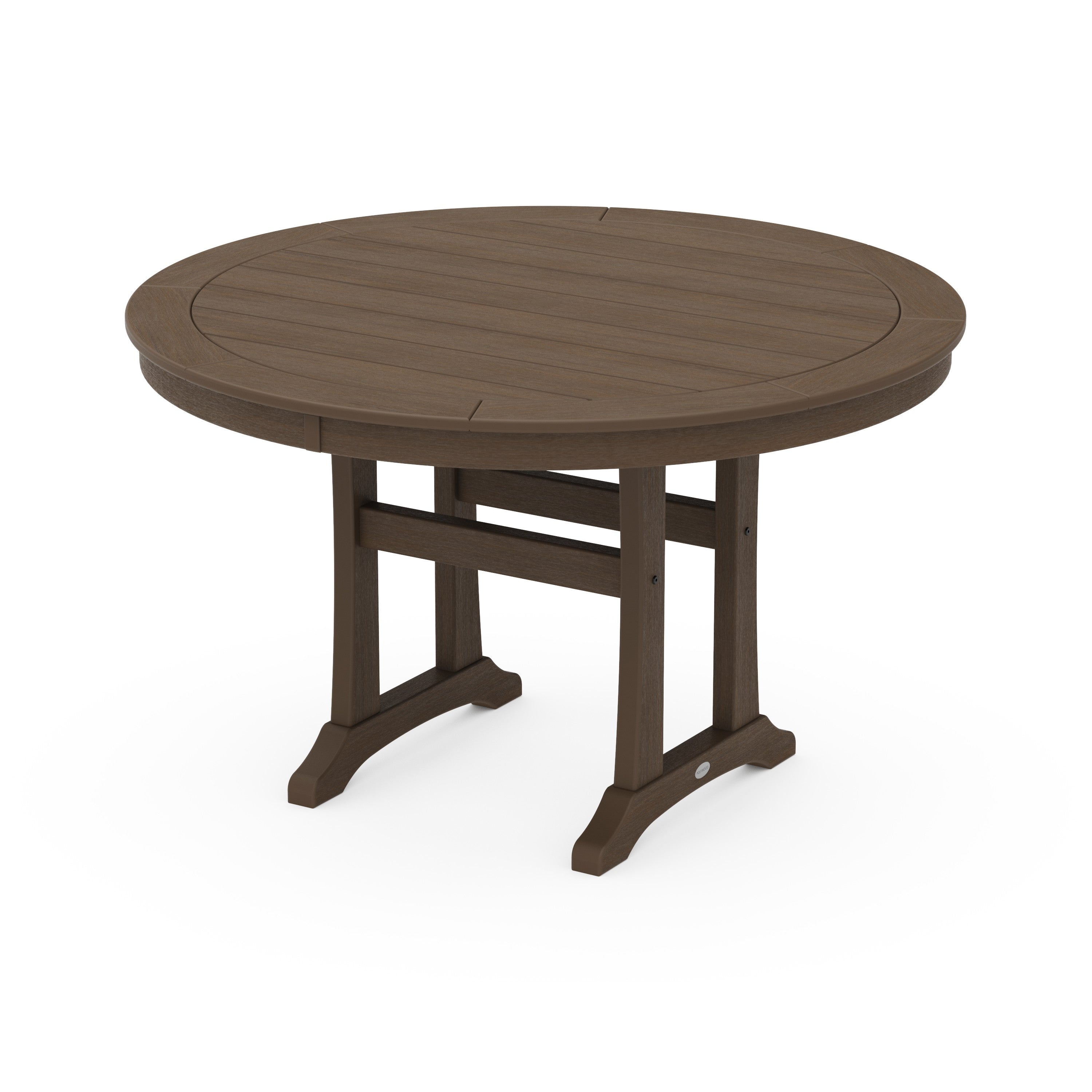 Nautical Trestle 48 Round Dining Table