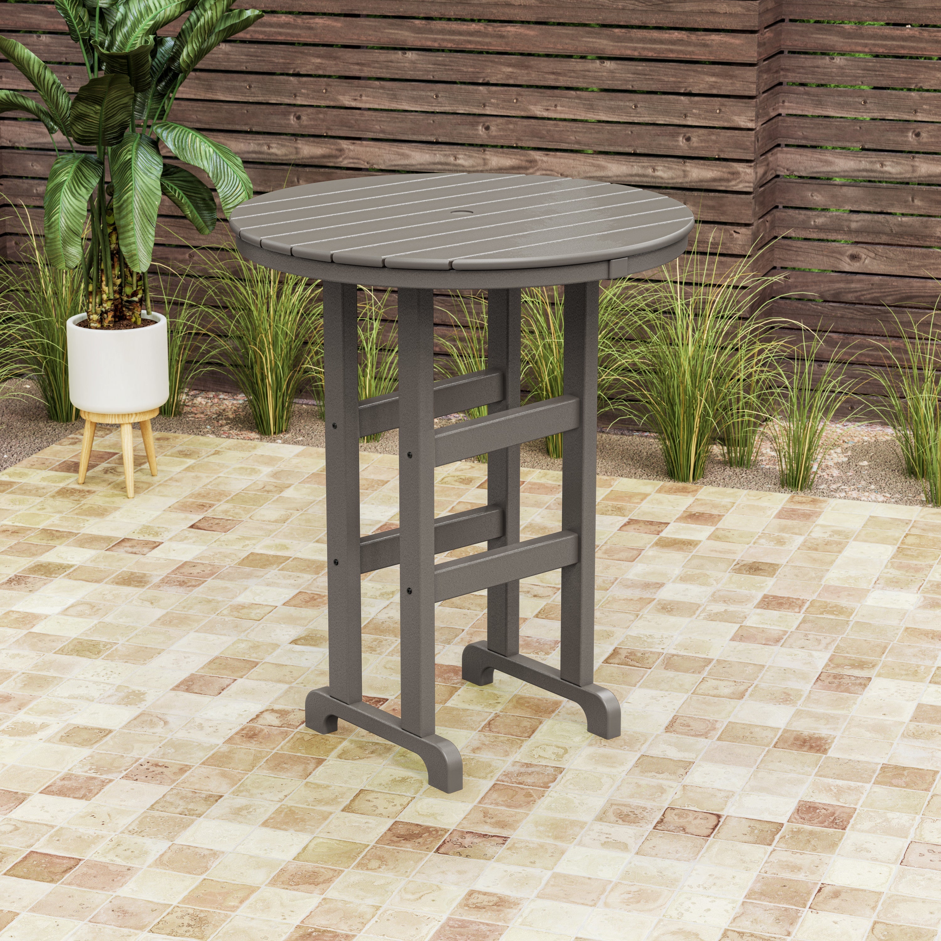 36 Round Farmhouse Bar Table