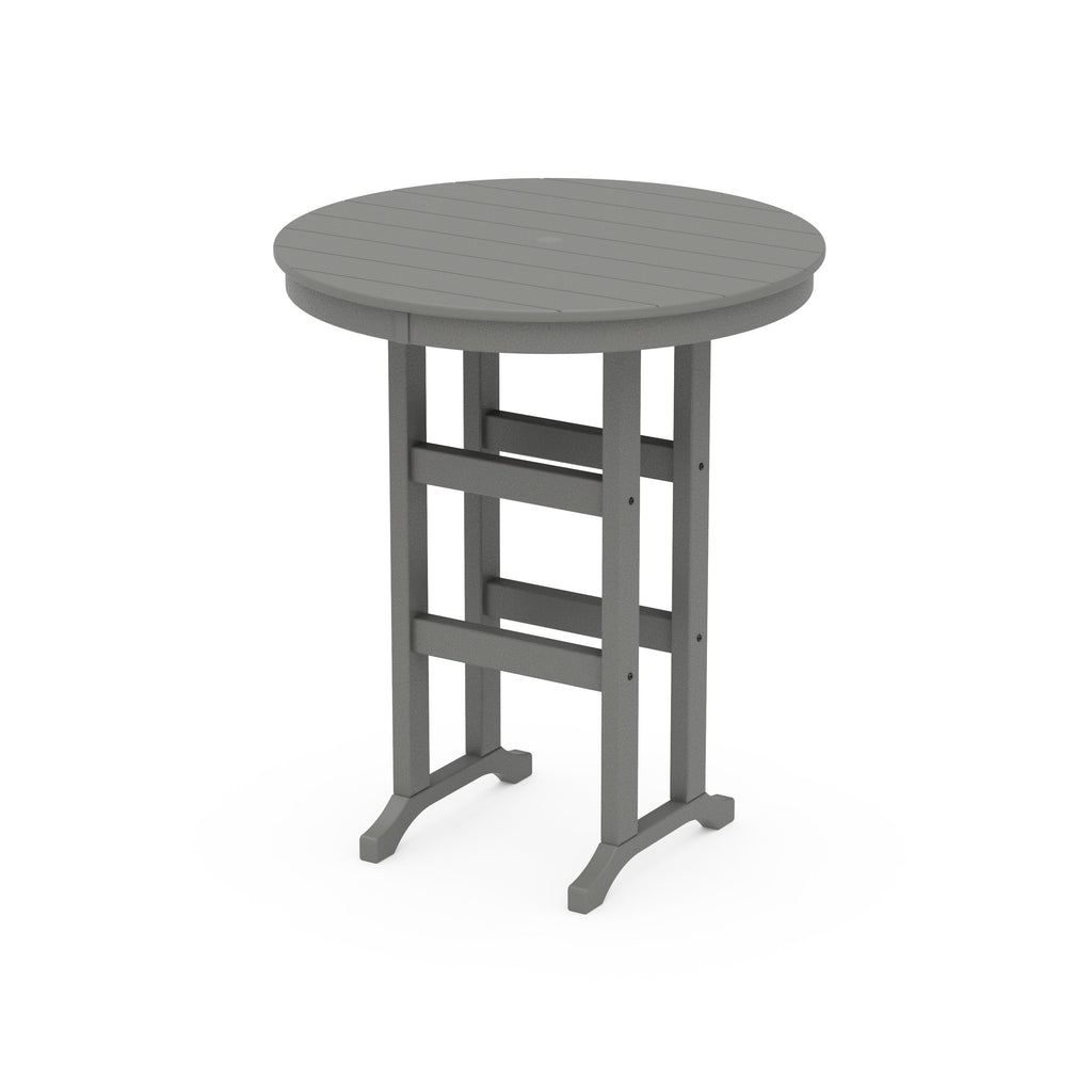 36 Round Farmhouse Bar Table