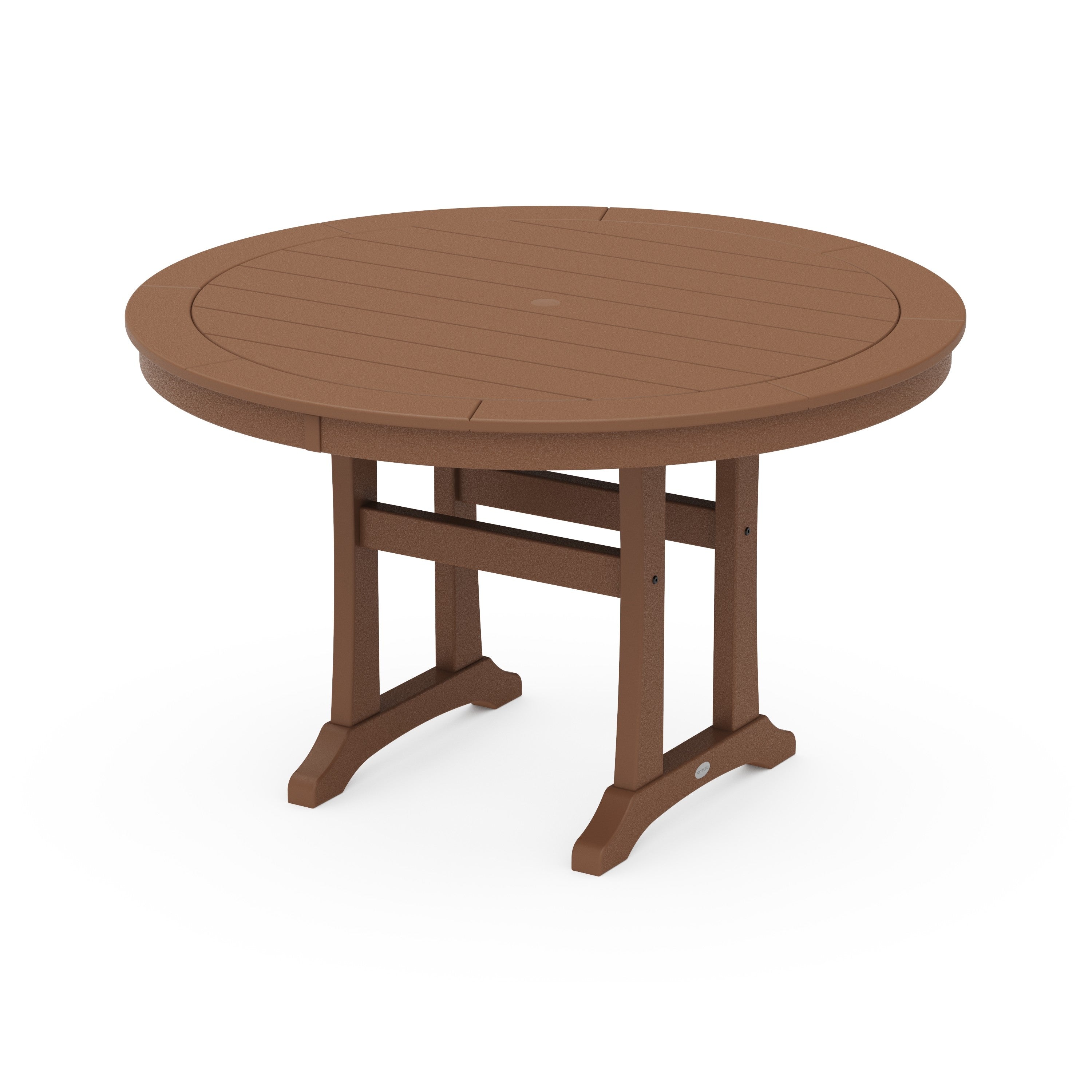 Nautical Trestle 48 Round Dining Table