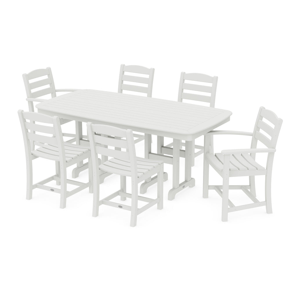 La Casa Café 7-Piece Wooden Dining Set
