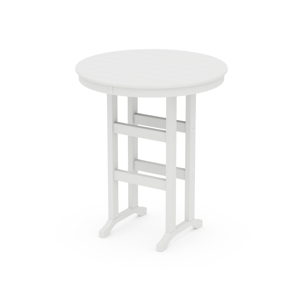 36 Round Farmhouse Bar Table