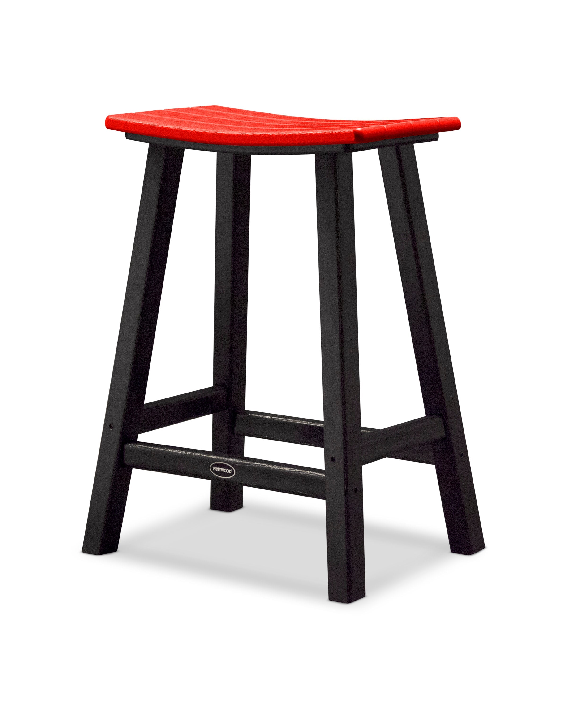 Contempo 24 Saddle Counter Stool