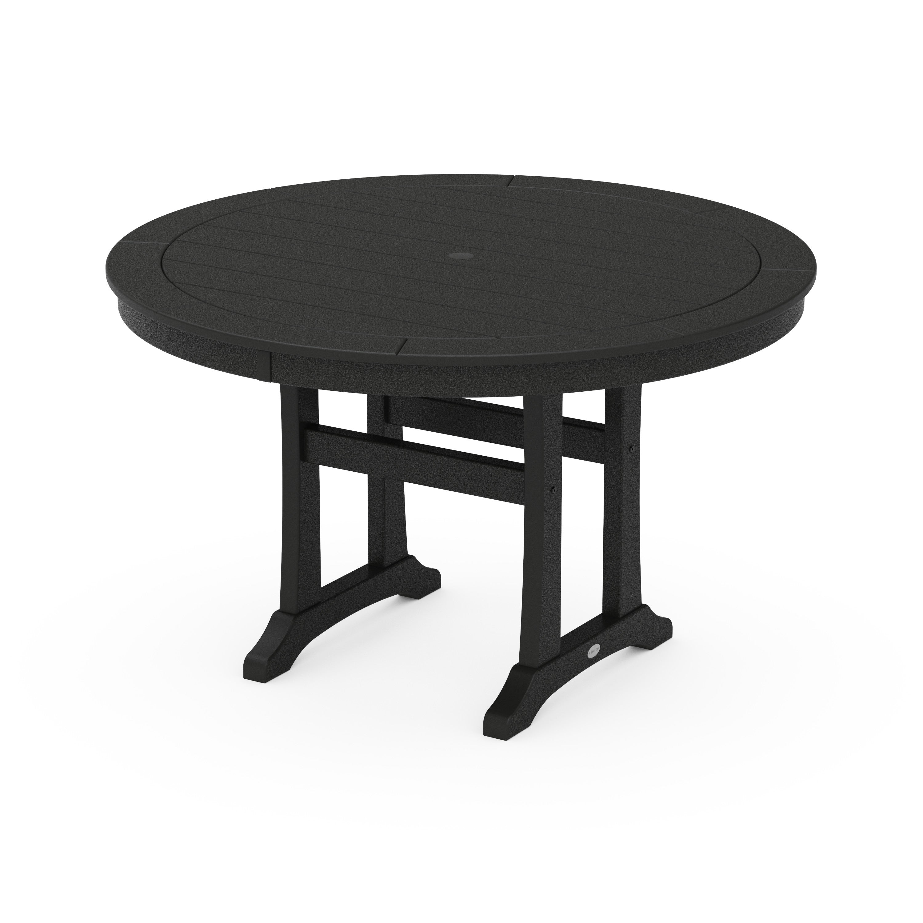 Nautical Trestle 48 Round Dining Table