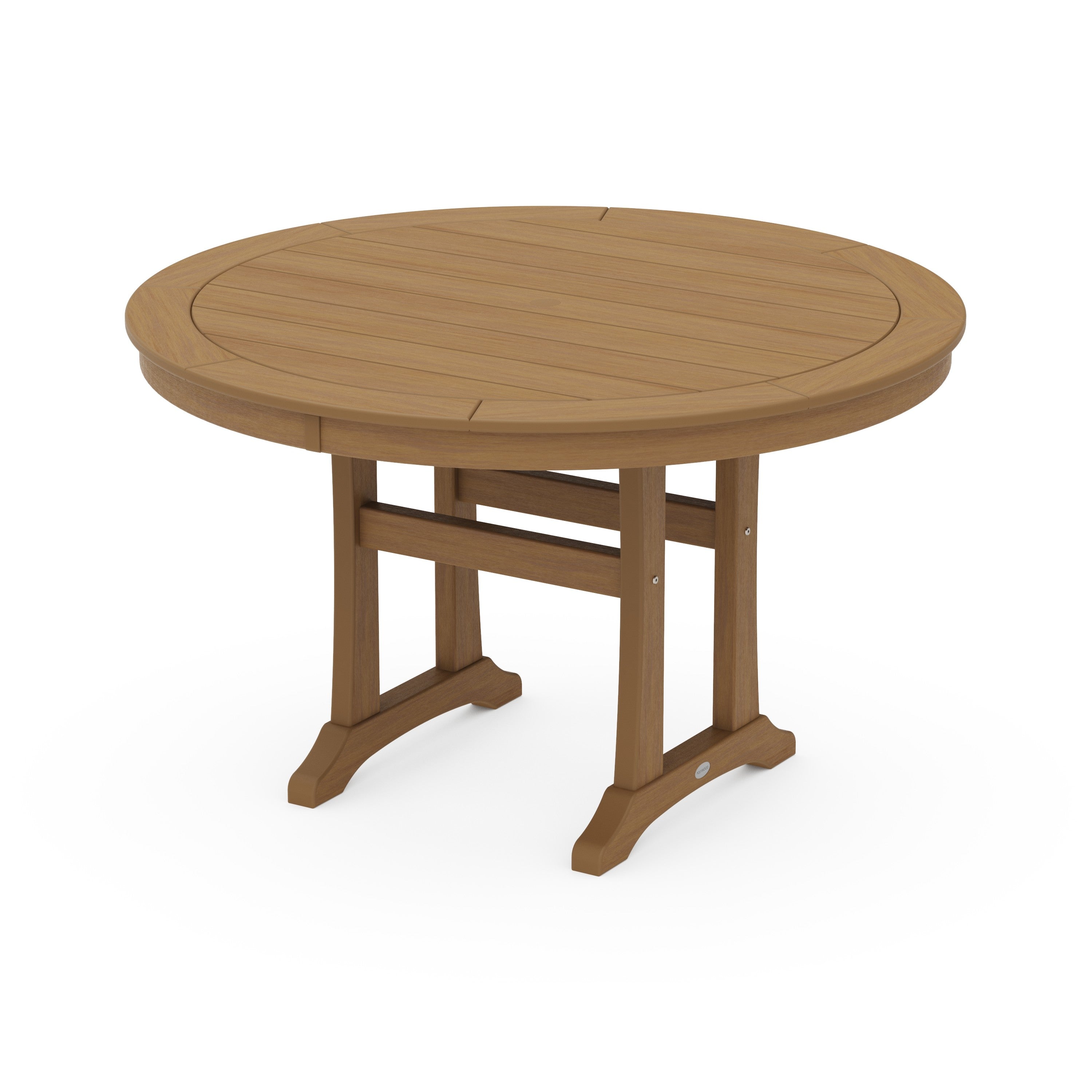 Nautical Trestle 48 Round Dining Table