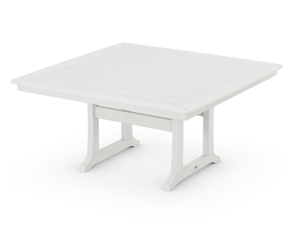 Nautical Trestle 59 Dining Table