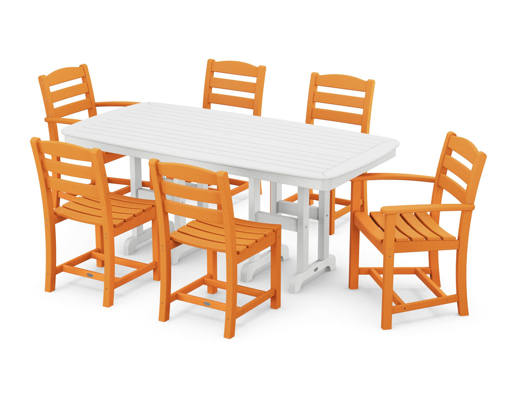 La Casa Café 7-Piece Wooden Dining Set