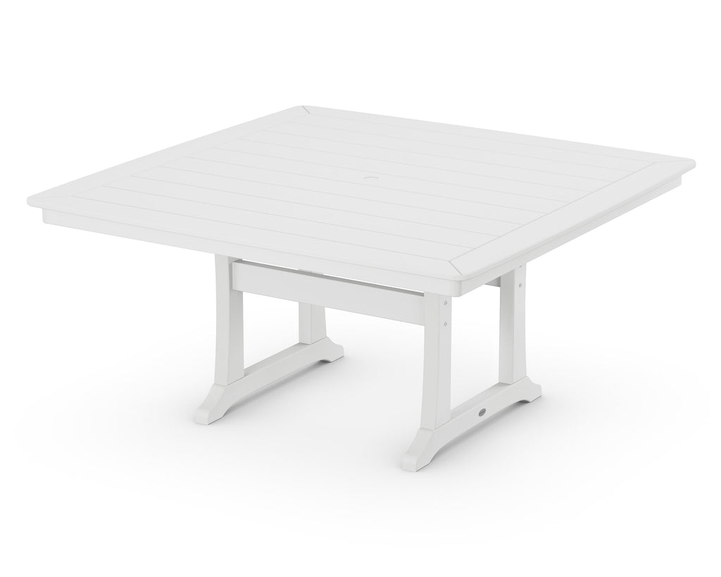 Nautical Trestle 59 Dining Table