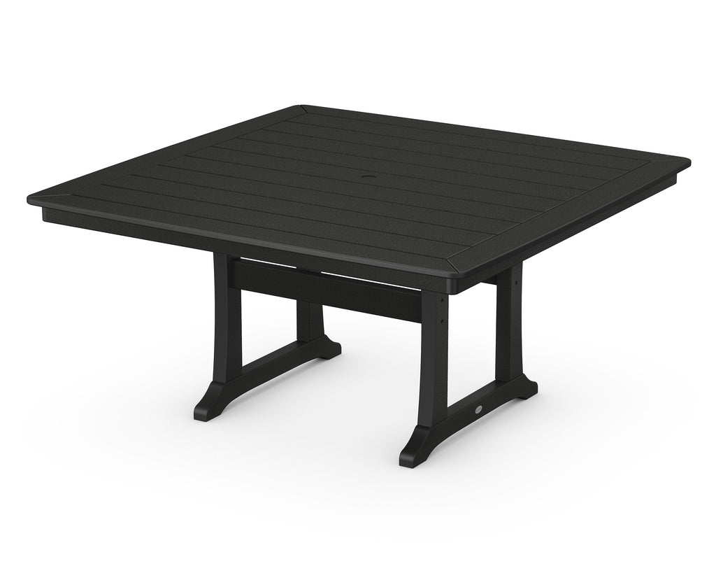 Nautical Trestle 59 Dining Table
