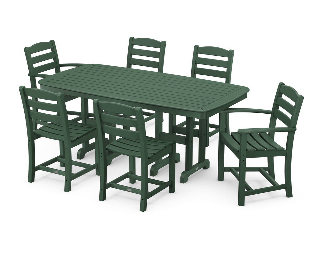 La Casa Café 7-Piece Wooden Dining Set