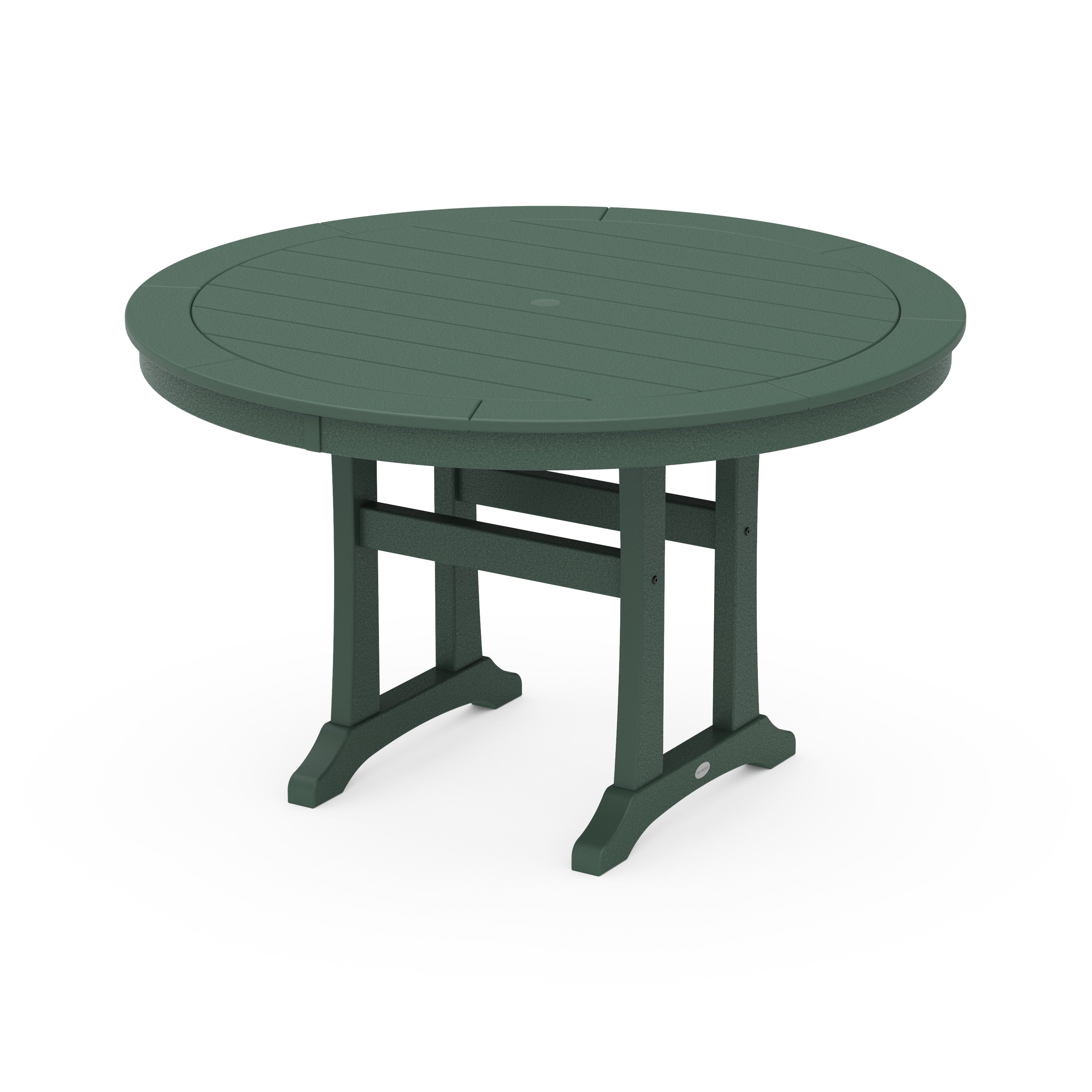 Nautical Trestle 48 Round Dining Table